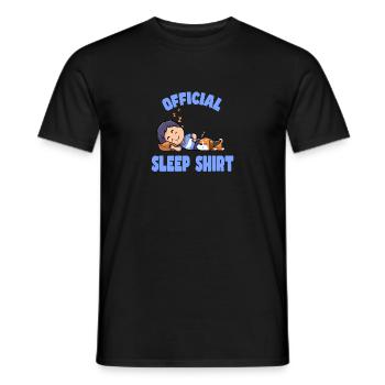 Good night - Men's T-Shirt - black - Front - AI Model Male 178 light (178cm)