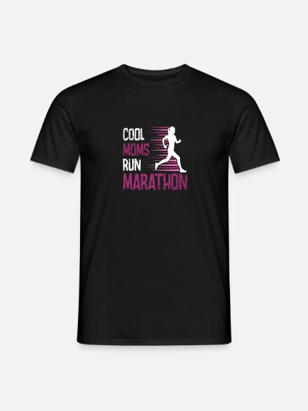 Run 26.2 mile marathon challenge - Men's T-Shirt - black