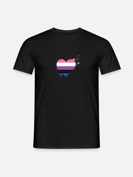 Pride LGBTQ. Statement - Men's T-Shirt - black