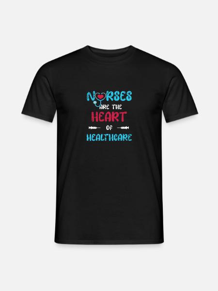 National Nurses' Day. - Men's T-Shirt - black