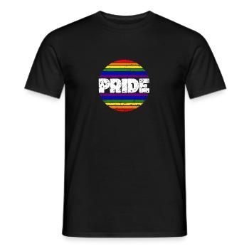 Pride LGBT Liebe gewinnt, wir sind queer und stolz - Männer T-Shirt - Schwarz - Vorne - AI Model Male 178 light (178cm)