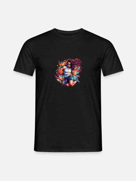 BASKETBALL forever! - Men's T-Shirt - black