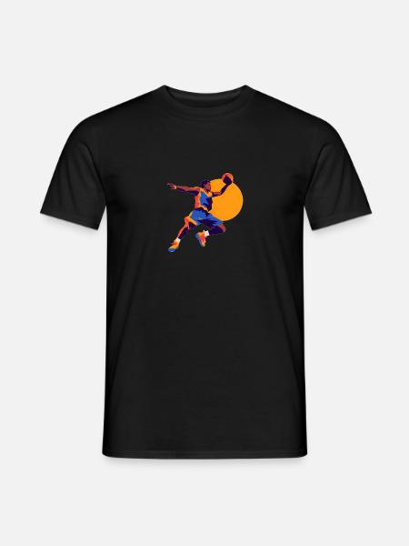 BASKETBALL forever! - Men's T-Shirt - black