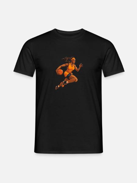 BASKETBALL forever! - Men's T-Shirt - black