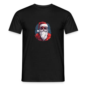 Frohe Weihnachten - Männer T-Shirt - Schwarz - Vorne - AI Model Male 178 light (178cm)