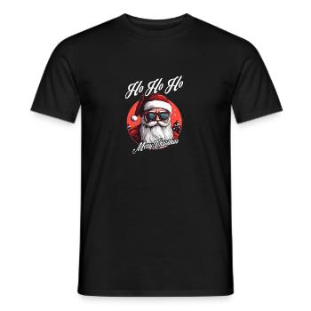 Frohe Weihnachten - Männer T-Shirt - Schwarz - Vorne - AI Model Male 178 light (178cm)