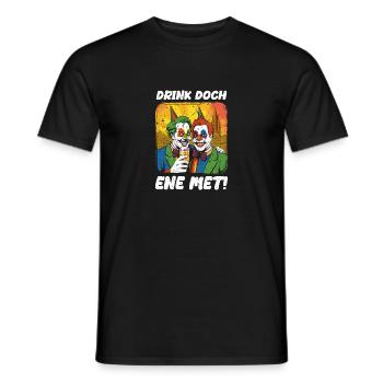 Karneval Kölle Alaaf Eskaliert Singen Tanzen Köln - Männer T-Shirt - Schwarz - Vorne - AI Model Male 178 light (178cm)