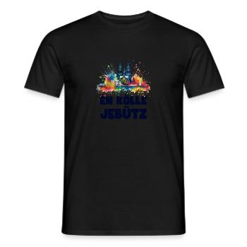 Köln Kölle Karneval Gebützt Kölle Alaaf Jeck Party - Männer T-Shirt - Schwarz - Vorne - AI Model Male 178 light (178cm)