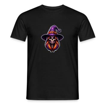 In a world full of princesses, be a witch - Men's T-Shirt - black - Front - AI Model Male 178 light (178cm)