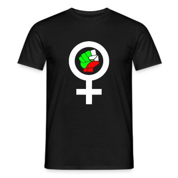 Women life freedom - Männer T-Shirt - Schwarz - Vorne - AI Model Male 178 light (178cm)