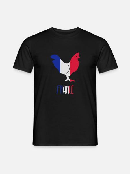 France Français Française French Frankreich - Men's T-Shirt - black
