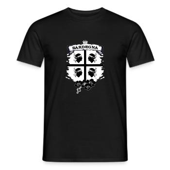 Sardegna - Men's T-Shirt - black - Front - AI Model Male 178 light (178cm)