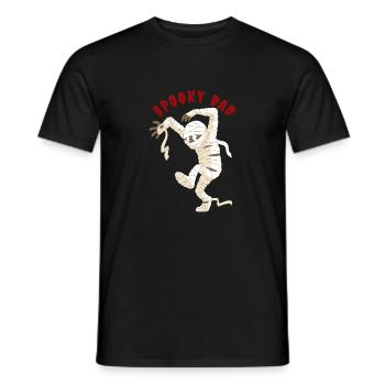 Halloween Spooky Dad T-Shirt - T-shirt homme - noir - Devant - AI Model Male 178 light (178cm)