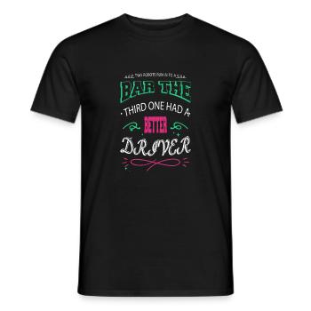 awesome christmas tree quote engineer humor - Männer T-Shirt - Schwarz - Vorne - AI Model Male 178 light (178cm)