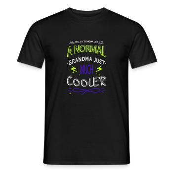 Cat Face Hoodies and Sweatshirts Valentines Day - Men's T-Shirt - black - Front - AI Model Male 178 light (178cm)