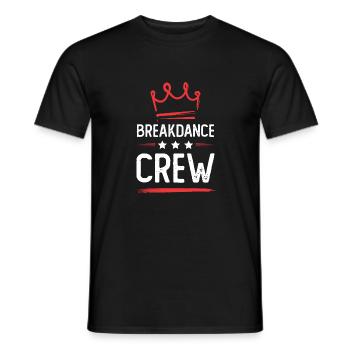 Équipe de breakdance - T-shirt homme - noir - Devant - AI Model Male 178 light (178cm)