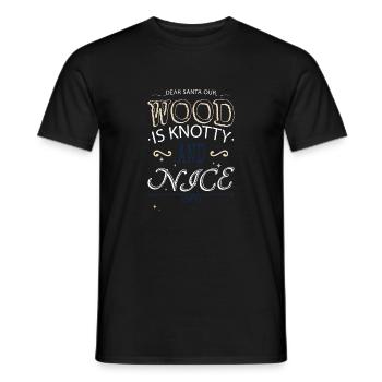 cute fairy tail beards christmas vacation - Männer T-Shirt - Schwarz - Vorne - AI Model Male 178 light (178cm)