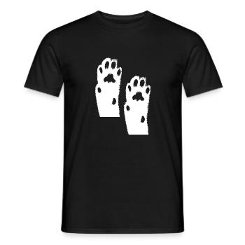Hund Dog - Männer T-Shirt - Schwarz - Vorne - AI Model Male 178 light (178cm)