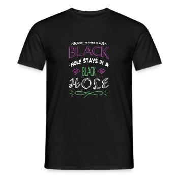 christmas celestial astrology conspiracy - Männer T-Shirt - Schwarz - Vorne - AI Model Male 178 light (178cm)