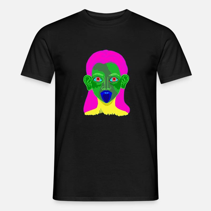 Bad Witch TrI - Männer T-Shirt - Schwarz