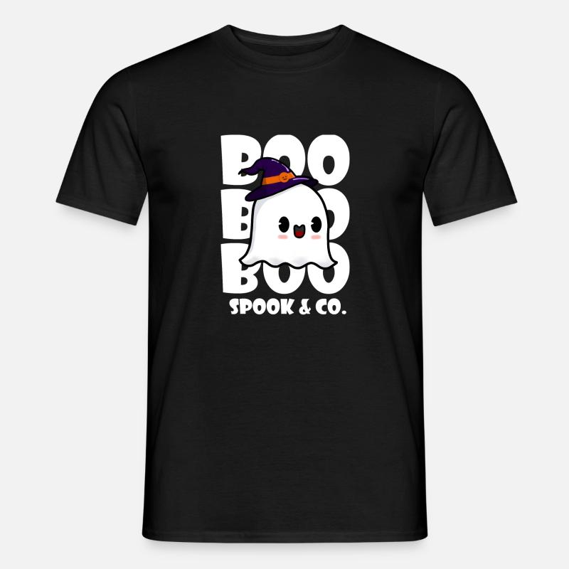 BOO SPOOK & CO. - Männer T-Shirt - Schwarz