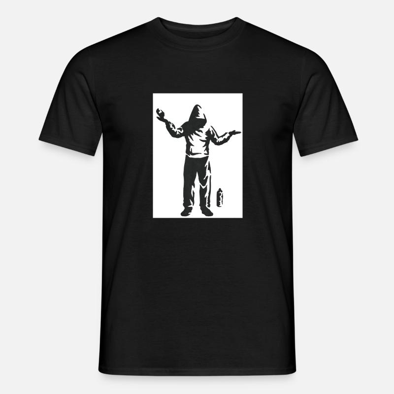 Sprayer - Männer T-Shirt - Schwarz