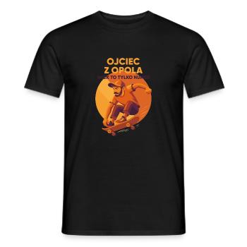 Vater aus Oppeln – das Alter ist nur eine Zahl - Männer T-Shirt - Schwarz - Vorne - AI Model Male 178 light (178cm)