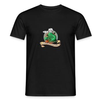 Cooking with Cthulhoo - T-shirt homme - noir - Devant - AI Model Male 178 light (178cm)