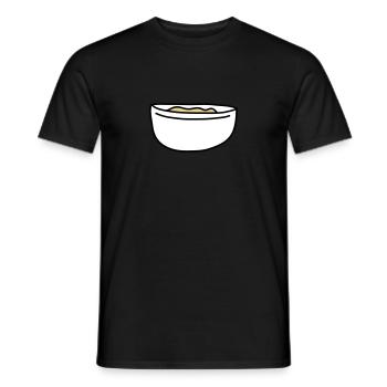 Mixing Bowl - Men's T-Shirt - black - Front - AI Model Male 178 light (178cm)