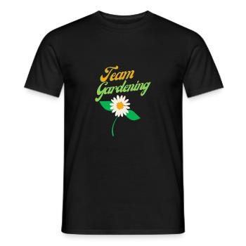 Team gardening, Garten - Männer T-Shirt - Schwarz - Vorne - AI Model Male 178 light (178cm)