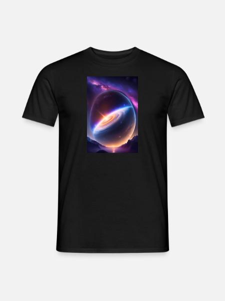Stellar Cosmos - Männer T-Shirt - Schwarz