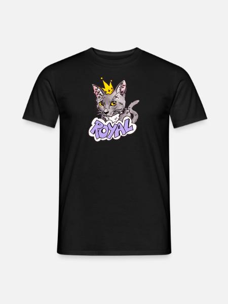 Royal - Men's T-Shirt - black