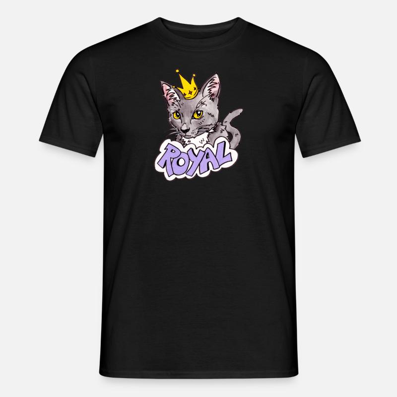 Königlich - Männer T-Shirt - Schwarz