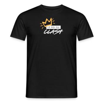 Le roi du clash - T-shirt homme - noir - Devant - AI Model Male 178 light (178cm)