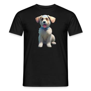 Kangal Hund - Kangal - Männer T-Shirt - Schwarz - Vorne - AI Model Male 178 light (178cm)