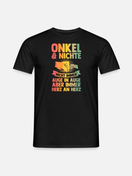 Patenonkel Pate Taufpate Geschenk - Männer T-Shirt - Schwarz
