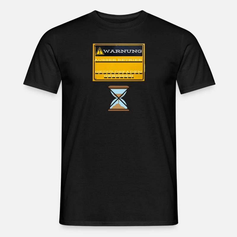 Auser betrieb - Männer T-Shirt - Schwarz