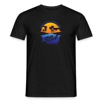 Besoin de vitamine SEA - T-shirt homme - noir - Devant - AI Model Male 178 light (178cm)