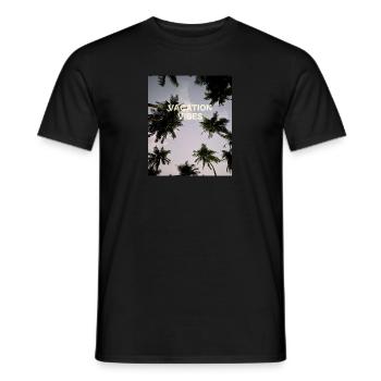 Palmen Urlaub Sommer Reisen Spanien Malediven - Männer T-Shirt - Schwarz - Vorne - AI Model Male 178 light (178cm)