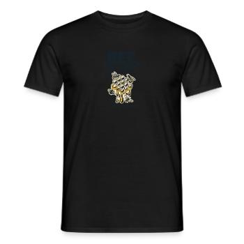 Imker, wenn ich dich laufen lasse - Honigbauern - Männer T-Shirt - Schwarz - Vorne - AI Model Male 178 light (178cm)