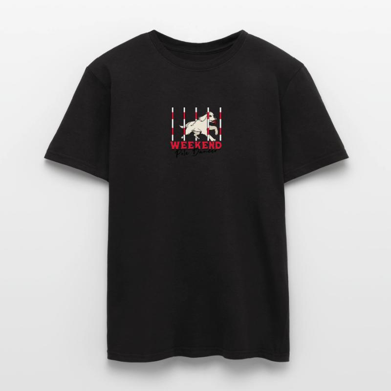 Weekend Pole Dancer - commandes de chiens T-shirt homme