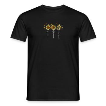 Peace Love Springer Spaniel - deutsch springer - Männer T-Shirt - Schwarz - Vorne - AI Model Male 178 light (178cm)