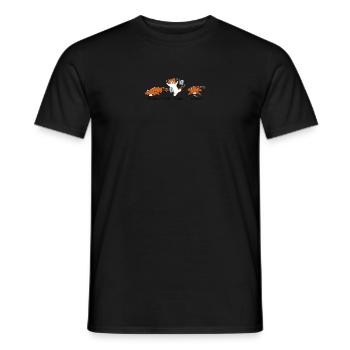 Prokrastinieren Panik Wiederholen - Prokrastinieren - Männer T-Shirt - Schwarz - Vorne - AI Model Male 178 light (178cm)