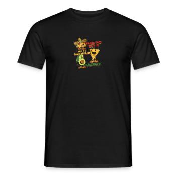 vouloir taco bout il pas son problème nacho Guacward - T-shirt homme - noir - Devant - AI Model Male 178 light (178cm)