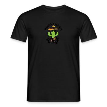 Nacho Average Chef - Koch - Männer T-Shirt - Schwarz - Vorne - AI Model Male 178 light (178cm)