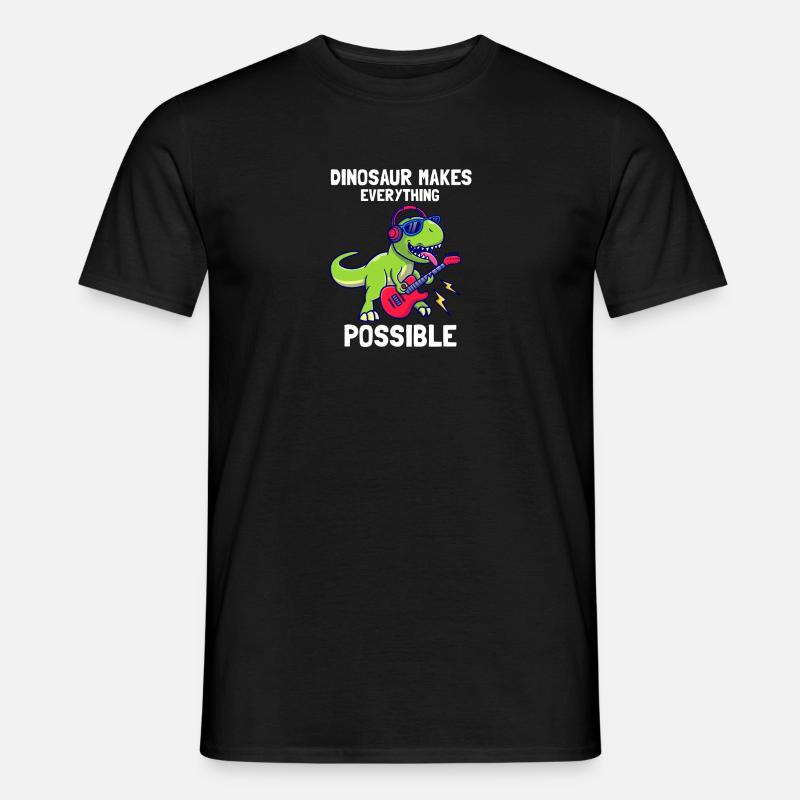 Dinosaur makes everything Possible - Men’s T-shirt - undefined