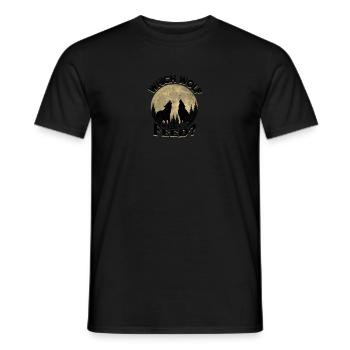 Welchen Wolf wirst du füttern - Wildtiere - Männer T-Shirt - Schwarz - Vorne - AI Model Male 178 light (178cm)