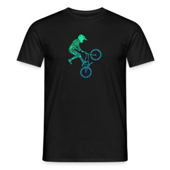 Lazy Person Tshirt for Chamelion Lover | Chamelion - Men's T-Shirt - black - Front - AI Model Male 178 light (178cm)