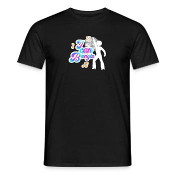 Funk Clothing | Vintage 70er Jahre Kostüm für Soul Musik - Männer T-Shirt - Schwarz - Vorne - AI Model Male 178 light (178cm)