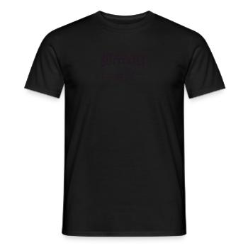 Je suis avec le papillon - amoureux de la nature - T-shirt homme - noir - Devant - AI Model Male 178 light (178cm)